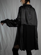 Back-pleated shirt