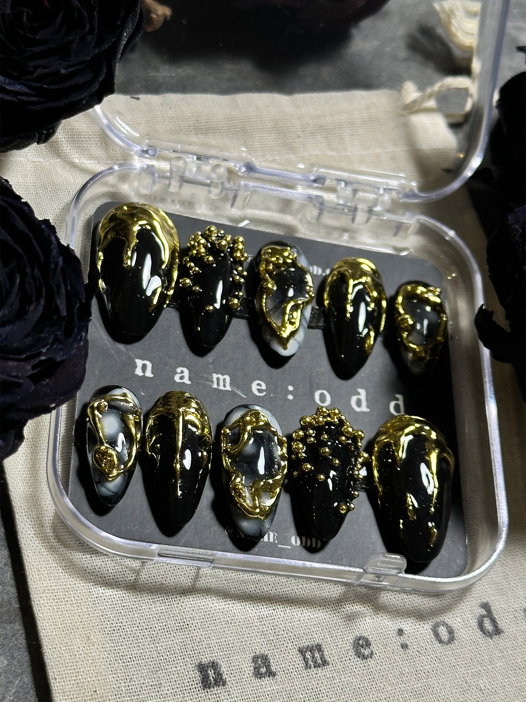 Jewel Alien Nails