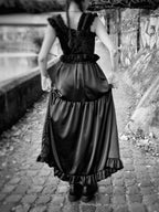 Satin Maxi-Skirt