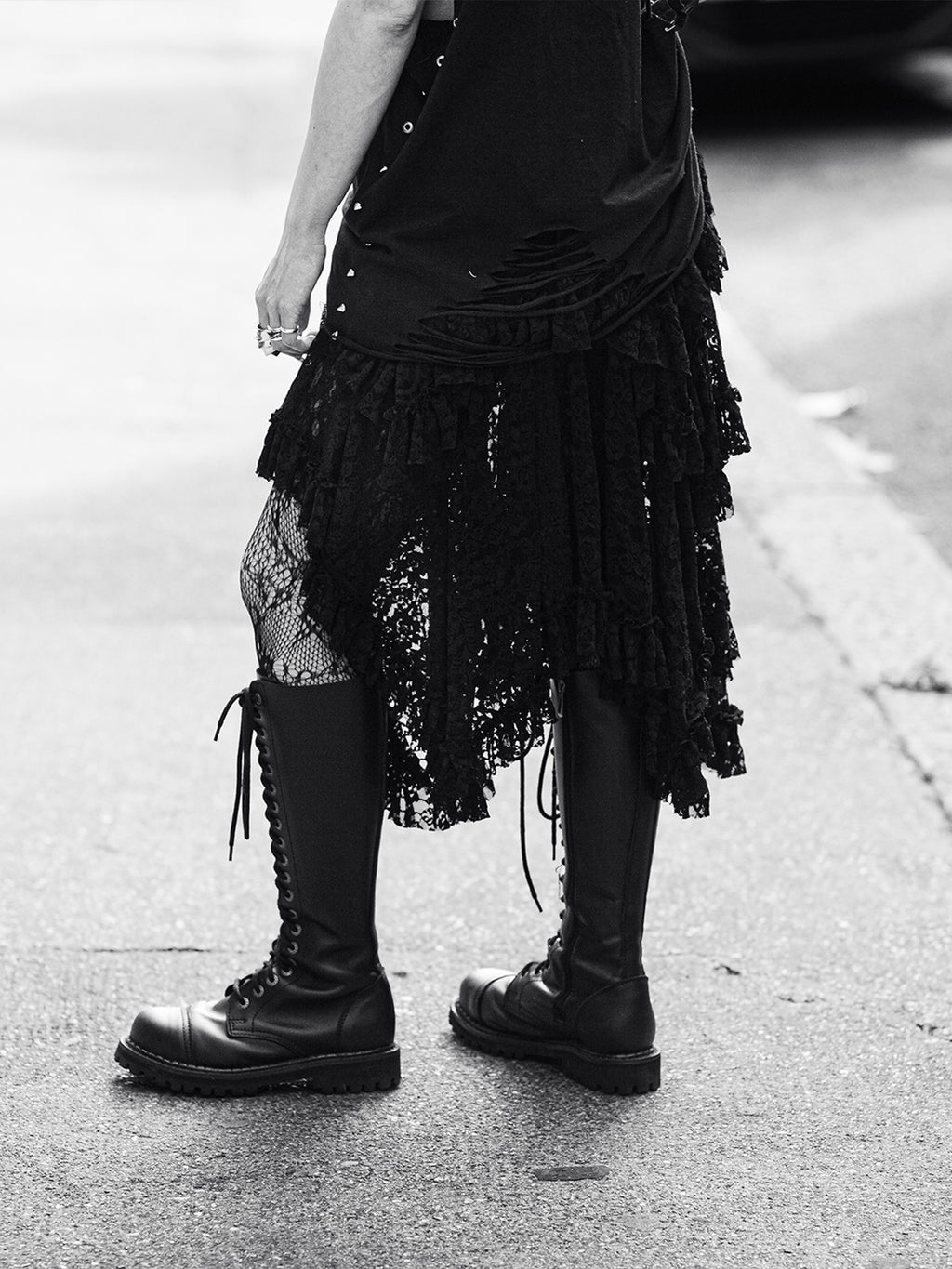Lace Handkerchief Skirt
