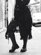 Lace Handkerchief Skirt